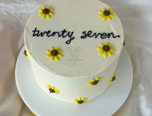 Τούρτα με Ηλιοτρόπια