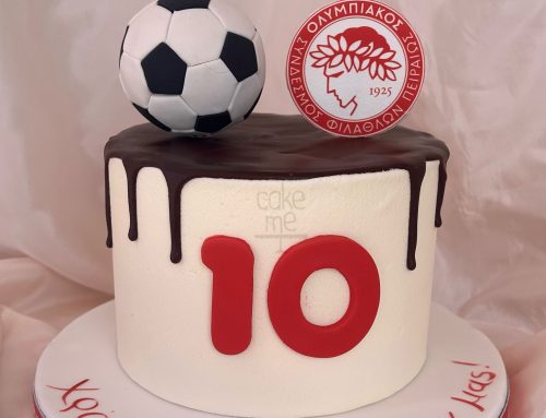 Τούρτα ολυμπιακός-ποδόσφαιρο