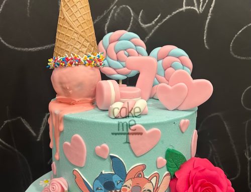 Stitch με ζαχαρωτά