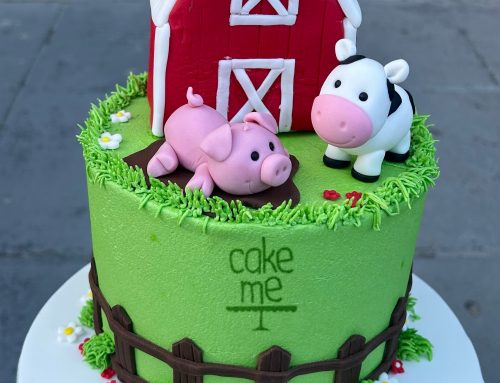 Ζώα φάρμας με αχυρώνα